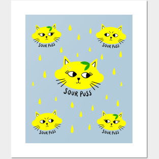 Sour Puss Posters and Art